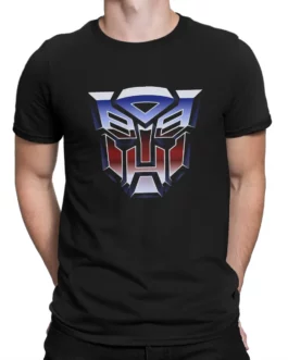 Transformer Logo Tshirt Homme Men’s Clothes Blusas Polyester T Shirt For Men