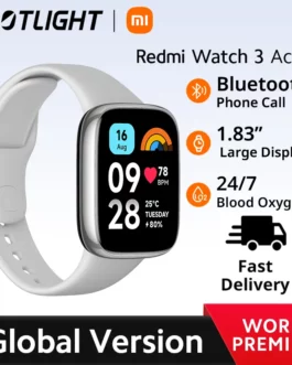 [World Premiere] Xiaomi Redmi Watch 3 Active1.83” LCD Display Blood Oxygen Heart Rate Bluetooth Voice Call 100+ Sport Modes