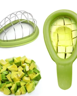 Avocado Dice Cube Stainless Steel Slicer Fruits Melon Cutter Cuber Kitchen Appliances Plastic Handle Gadgets Accessories Tools