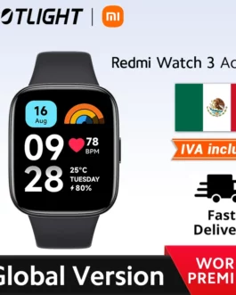 [Fast Delivery]Xiaomi Redmi Watch 3 Active Global Version Bluetooth Phone Call Blood Oxygen Monitor Heart Rate 1.83” Display