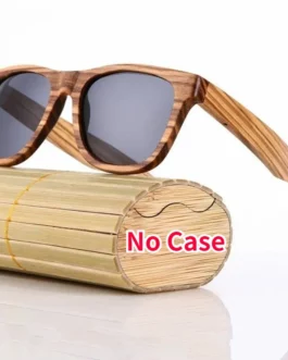 Bamboo Color Men Women Retro Vintage Fashion Summer Glasses Wood Grain Sunglasses