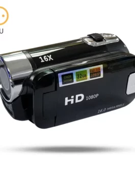 1080P Digital Camera Video Recorder Camera with LCD Screen Built In Microphone DV Camcorder with 16X Zoom Function