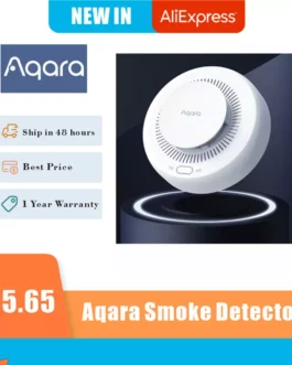 AQARA Smart Smoke Detector Zigbee Fire Alarm Monitor Sound Alert Home Security APP Remote Control By Xiaomi mijia Mihome Homekit