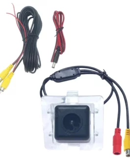 Car Rear View Reversing Camera Night Vision Backup Parking Camcorder Compatible For 14-18 Prado Overbearing Reserved Hole
