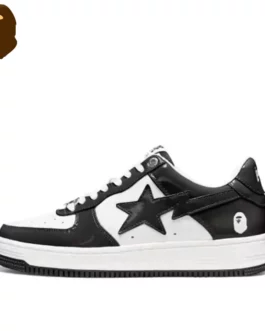 A BATHING APE Men and Women Vibe BapeGoose Sports Sneakers Unisex Air None-Slip Breathable Bapesta Low Outdoor Walking Shoes