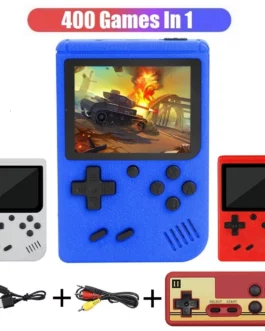 3.0 Inch Lcd Screen Retro Video Games Console Built-in 400 IN 1 Handheld Portable Pocket Mini Game Player for Christmas Gift