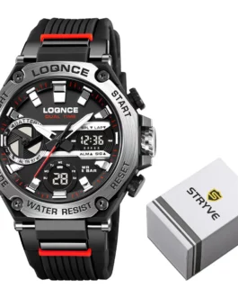 2023 New LOQNCE Watch 98001 with Box High Quality Digital-Analog Movement Men’s Watches Popular Waterproof Watches Sports Style