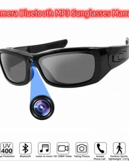 1080P HD Bluetooth Mini Camera Invisible Sports Smart SunGlasses Camcorder Long Lasting Espia IP Kamera Micro Video Recorder MP3