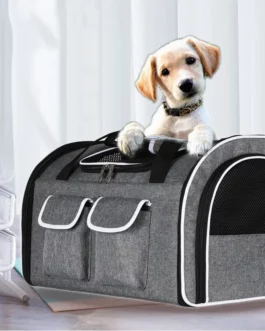 Big Space Foldable Pet Carrier Backpack, Portable Astronaut Transport Travel Carrying Shoulder Handbag Cat and Dog Bag